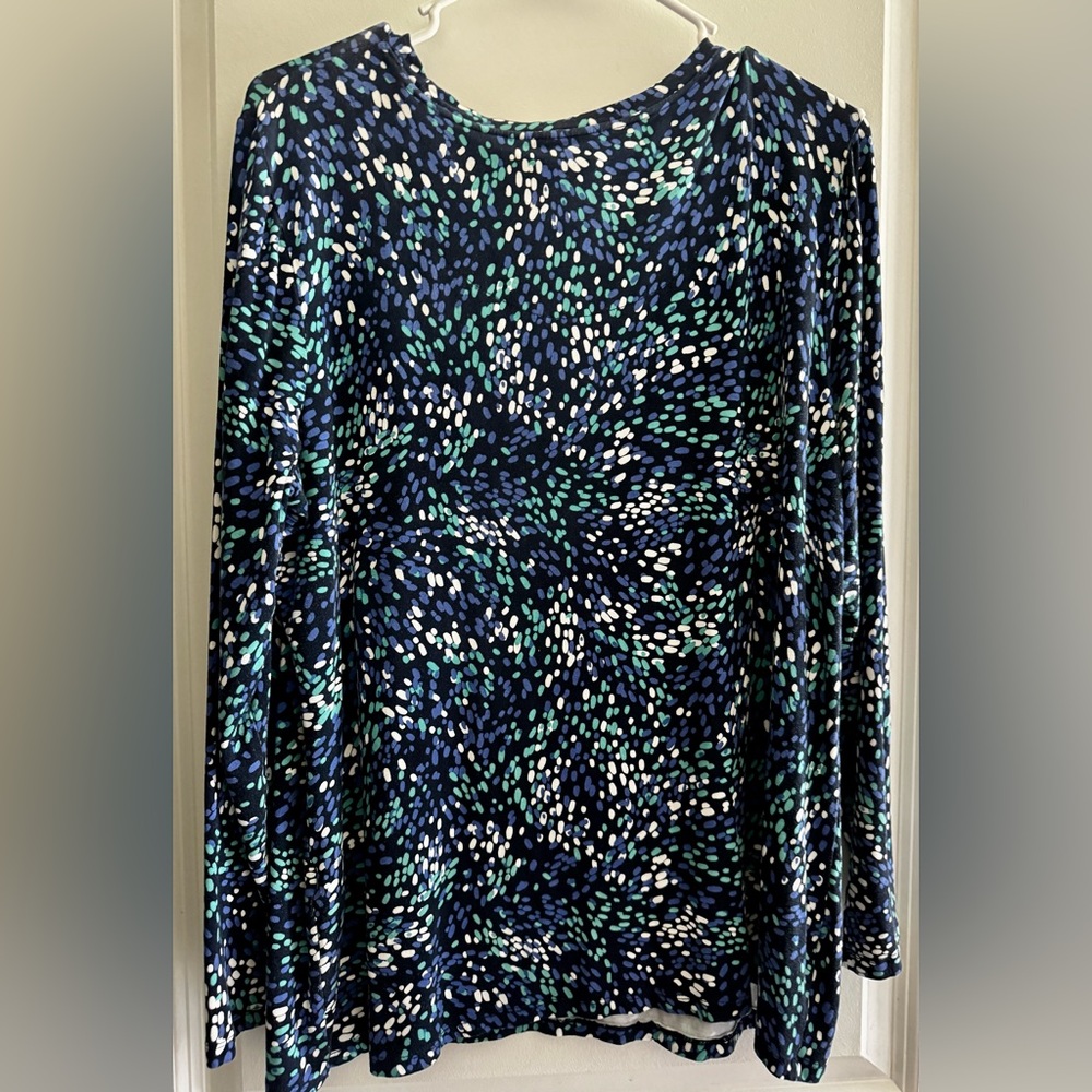 Chico's Multicolor Patterned Top - Picture 3 of 3